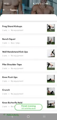 Calisthenics Family android App screenshot 1