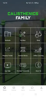 Calisthenics Family android App screenshot 5
